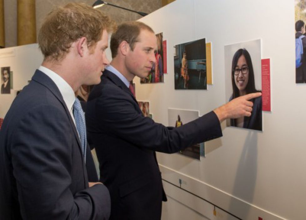 Les princes William et Harry aux Queen’s Young Global leaders