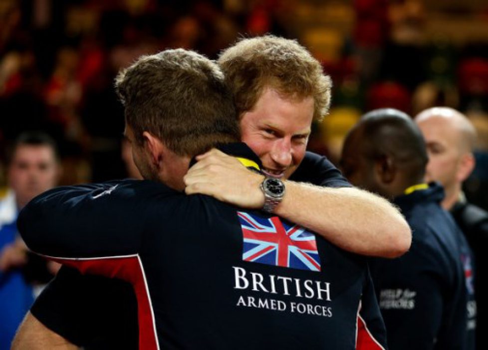 Harry enthousiaste aux Invictus Games