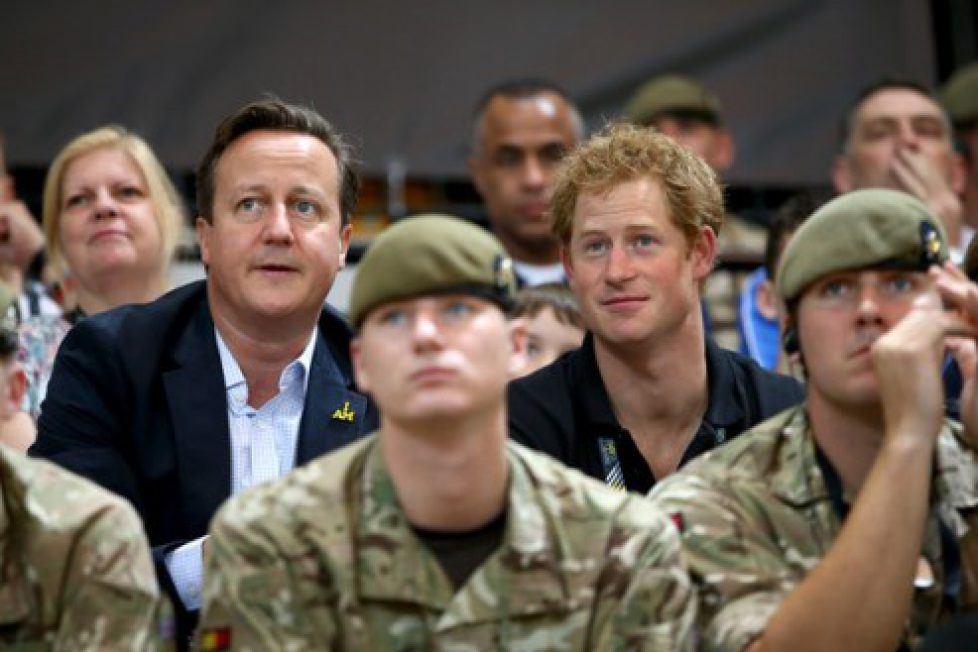 Le prince Harry et David Cameron aux Invictus Games