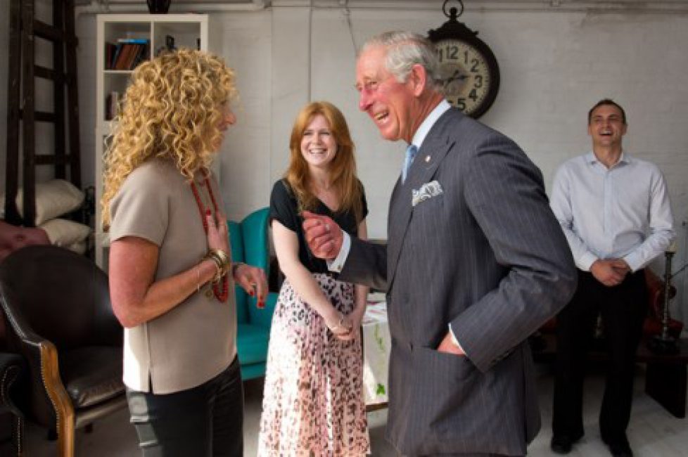 Le prince Charles visite un projet du Prince’s Trust