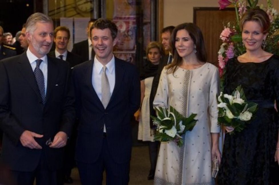 Prince Philippe, Princess Mathilde, Princess Mary, Prince Frederik