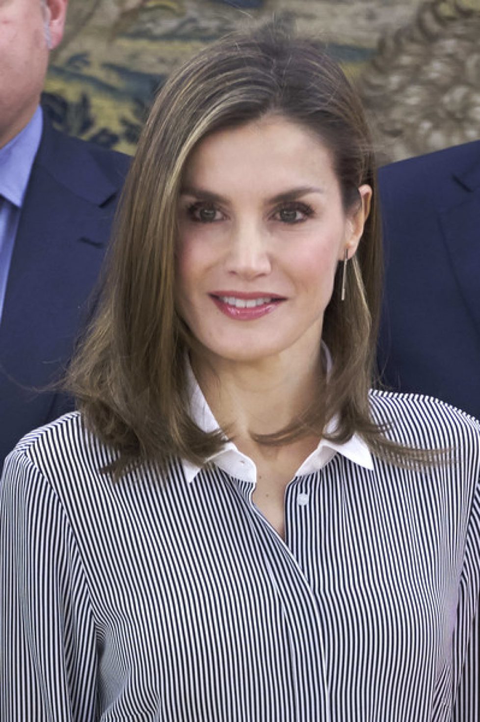 Queen+Letizia+Attends+Audiences+Zarzuela+Palace+q0g-0fOggDul