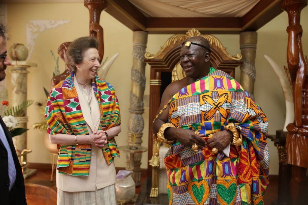 La princesse royale au Ghana Noblesse & Royautés