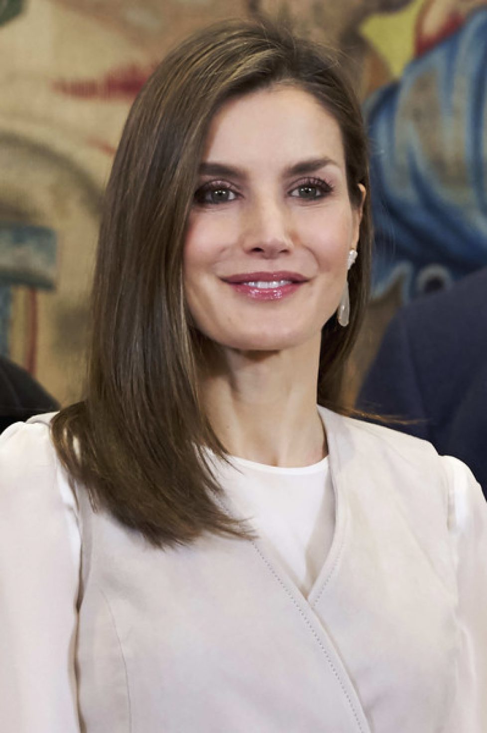 Queen+Letizia+Attend+Audiences+Zarzuela+Palace+-tveQ2QAZ6Ul