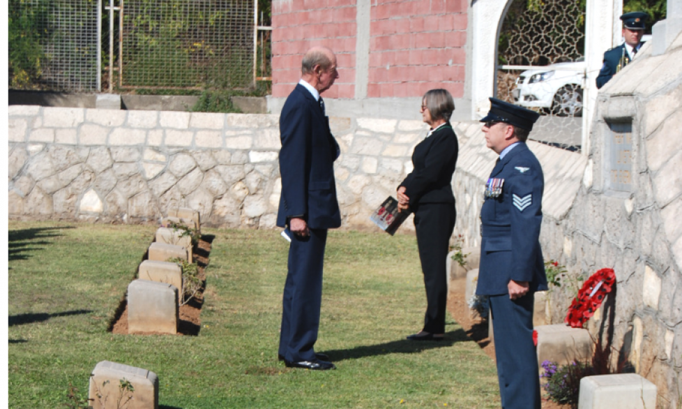 Duke of Kent Skopje Wreath