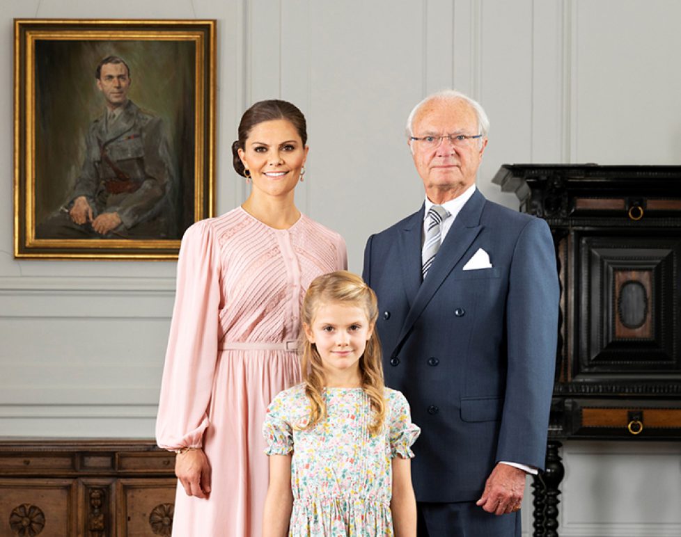 H.M. Konung Carl XVI Gustaf / HM King Carl XVI Gustaf / H.K.H. Kronprinsessan Victoria / HRH Crown Princess Victoria / H.K.H. Prinsessan Estelle / HRH Princess Estelle