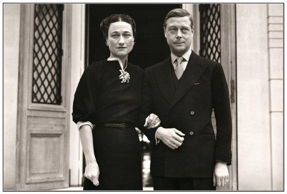 1939 Duke of Windsor and Duchess of Windsor Wallis Simpson Photocall Portrait Jan. 2, 1939 Duke of Windsor and Duchess of Windsor Wallis Simpson stand at the entrance of Villa De La Croe in Cap Antibes, Cannes, where they celebrated the New Year. Walli