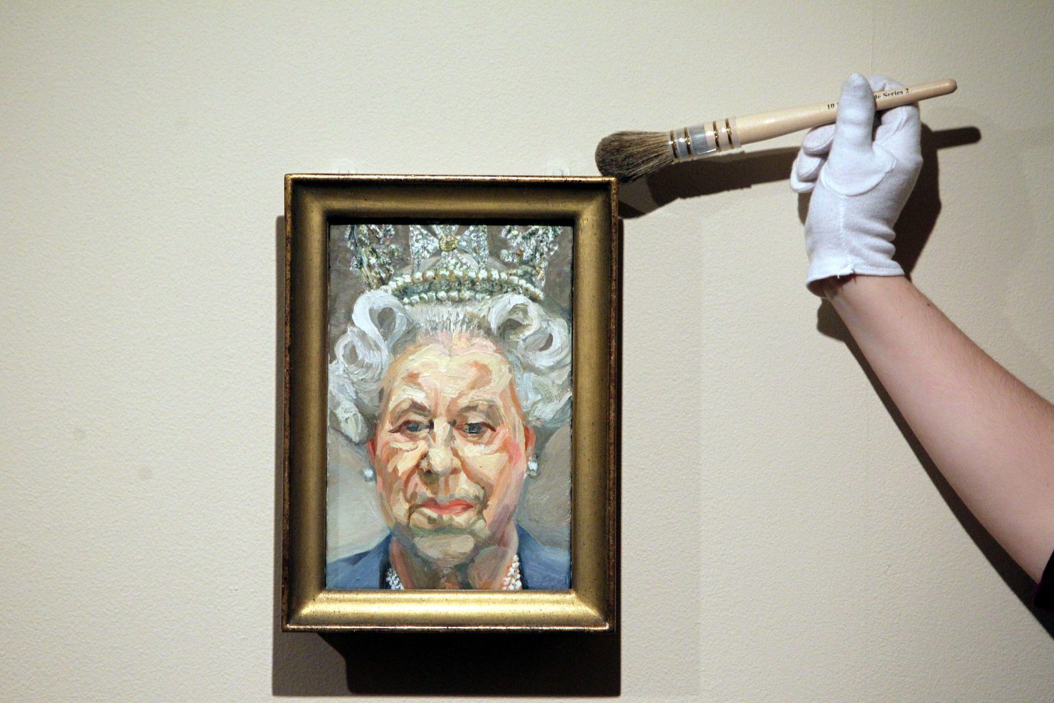 Portrait Delizabeth Ii Par Lucian Freud Noblesse And Royautés