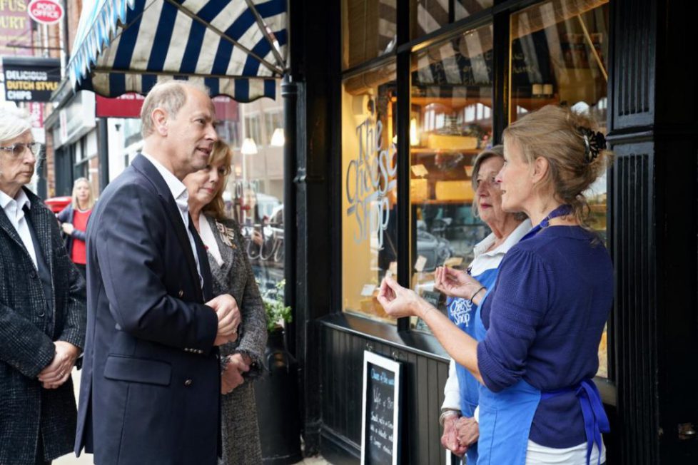 The Earl of Wessex at Cheese Shop.jpg.gallery