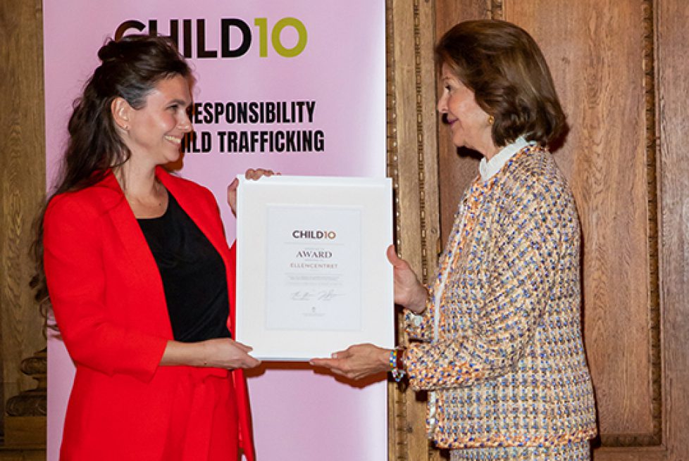 Queen Silvia of Sweden at Child10’s