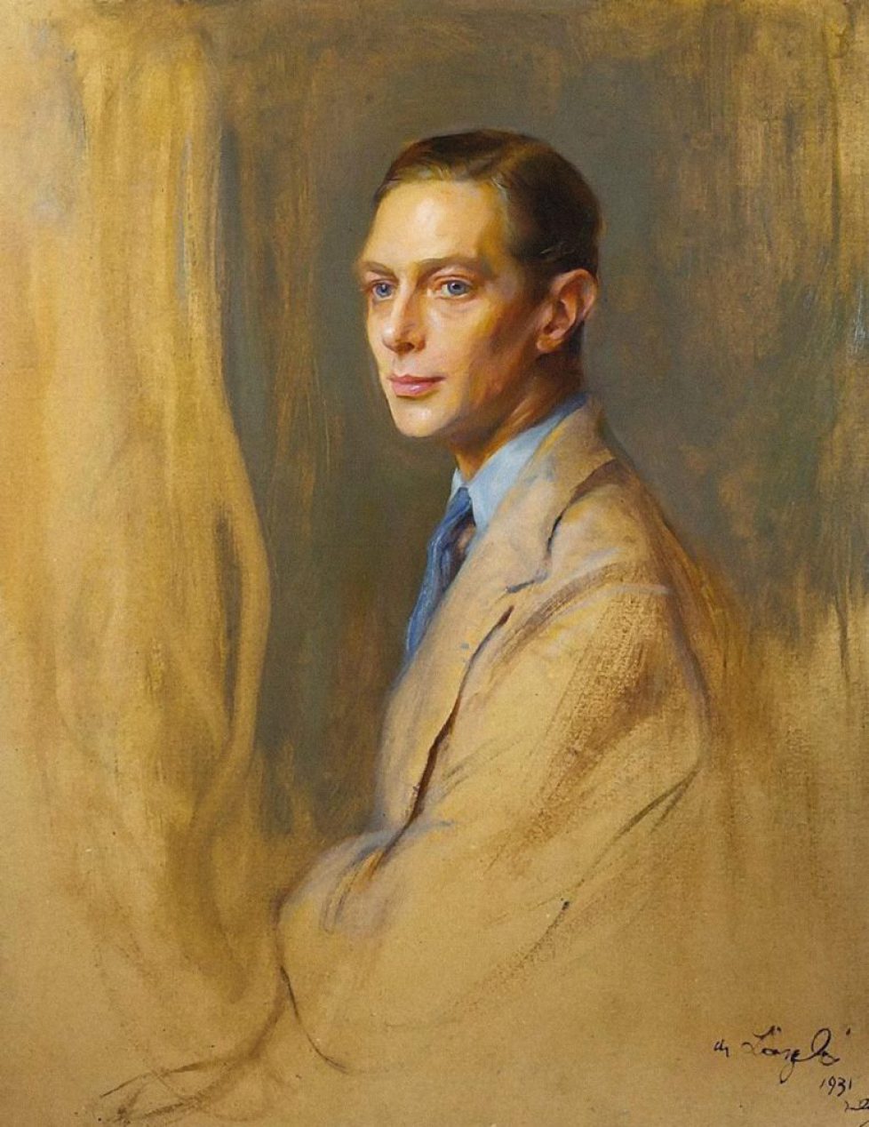 Laszlo FuLop Elek - George VI when Duke of York