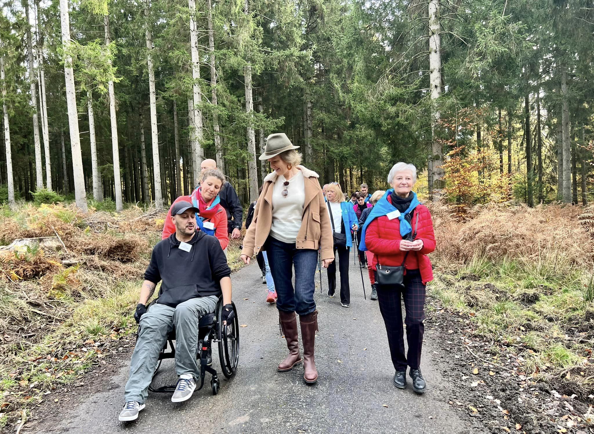 Marche Pour Le Bien Tre Mental De La Reine Mathilde Libramont