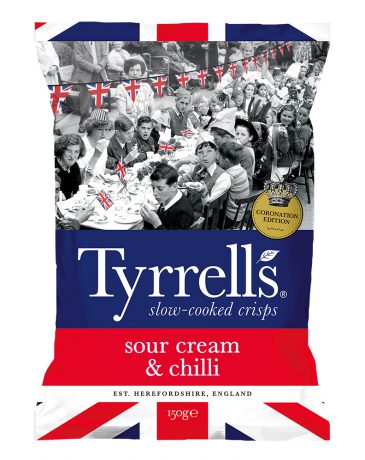 Tyrrells Coronation Edition 2023 150g