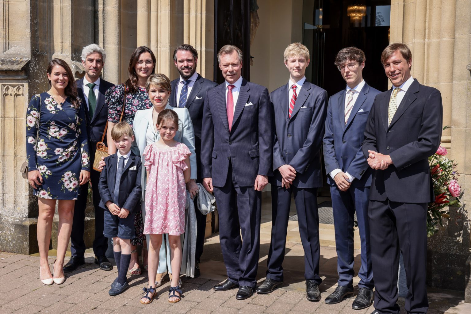 Baptême De François De Luxembourg : Photos De Famille – Noblesse & Royautés