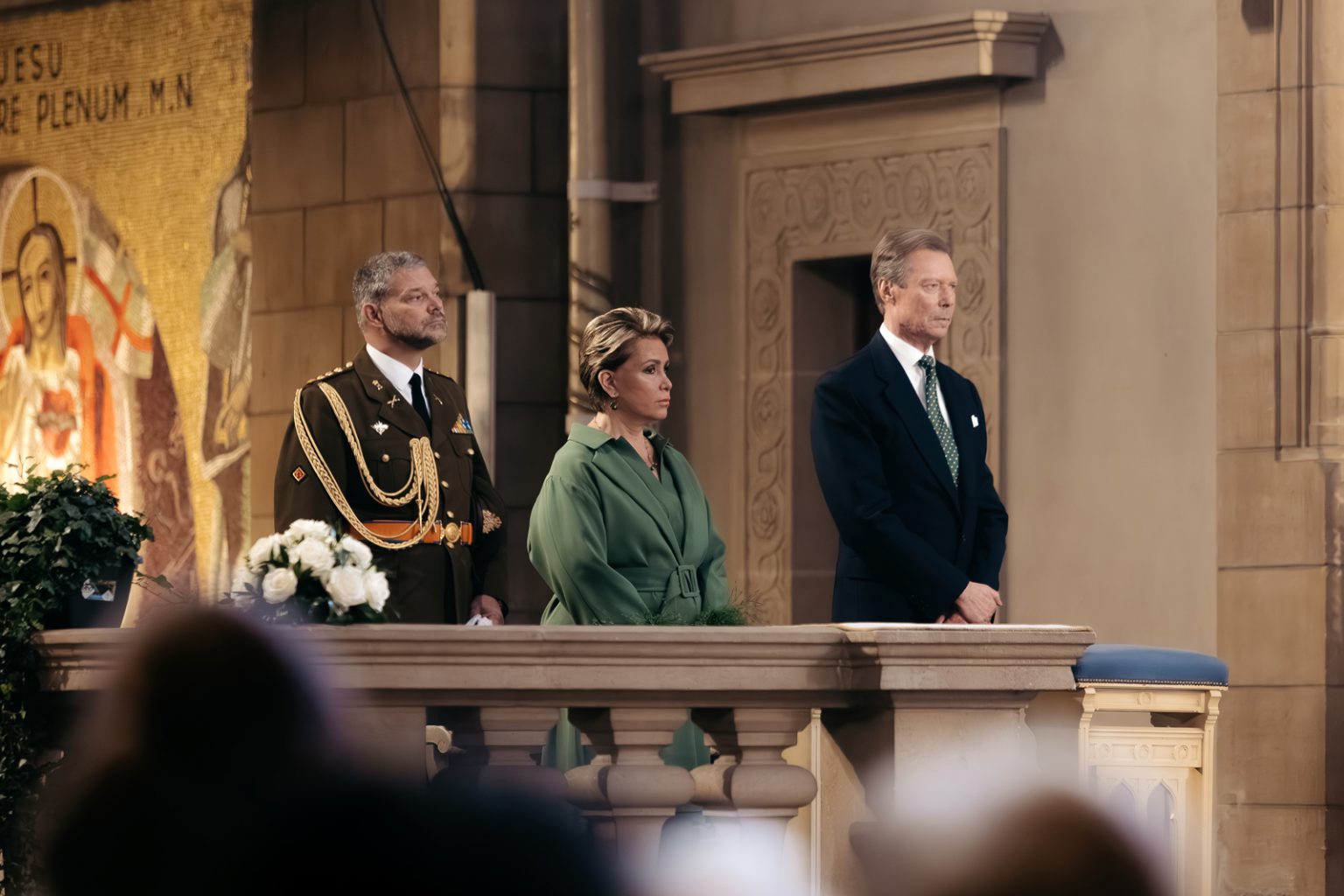 Henri et Maria Teresa de Luxembourg à la Fête de l’Octave 2024